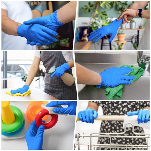 Hot Selling Blue Vinyl Powder Free Gloves - 1000 gloves