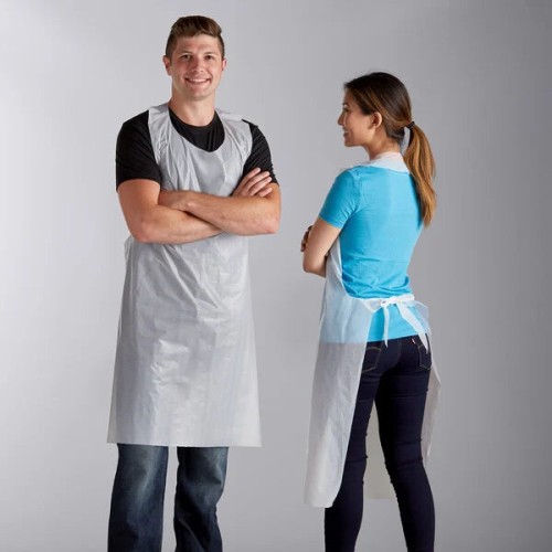 Hot Selling 2MIL Polyethylene Aprons - Embossed (500 Count)