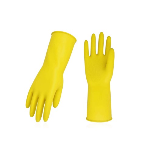 Hot Selling Latex Flocklined Dishwashing Gloves- Case/144 pairs