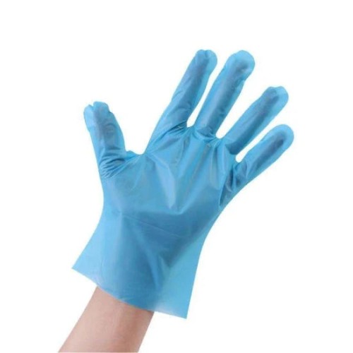 Hot Selling HYBRID POLY GLOVES BLUE - 2000 gloves