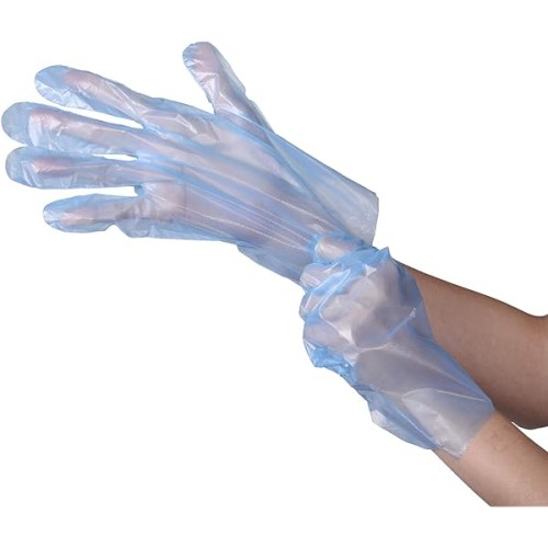 Hot Selling HYBRID POLY GLOVES BLUE - 2000 gloves