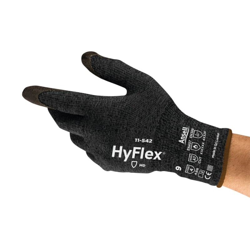 Hot Selling HyFlex® 11-542 Industrial Cut Resistant Gloves - HYFLEX  11-542  13G INTERCEPT YARN