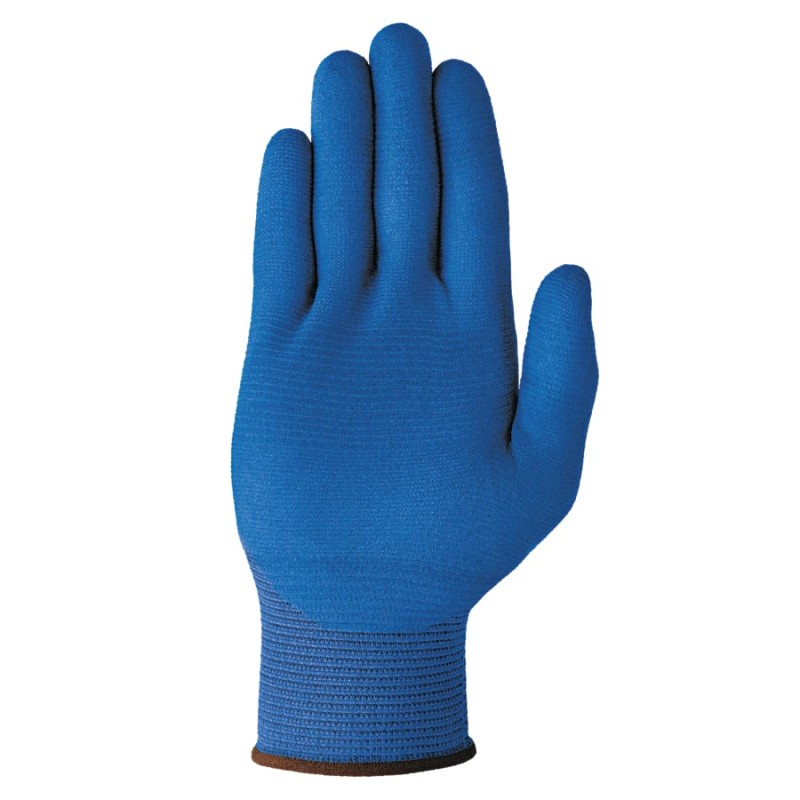 Hot Selling HyFlex® 11-818 Thin Work Gloves Blue - 18G NVY.NYL/SPNDX LNR NIT/RUB.PLMCT