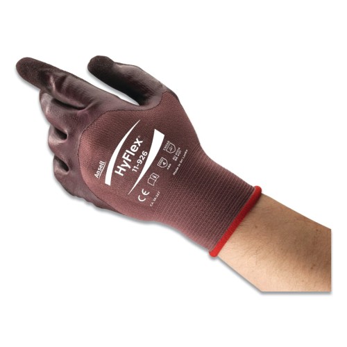 Hot Selling HyFlex® 11-926 Oil Resistant Gloves Purple