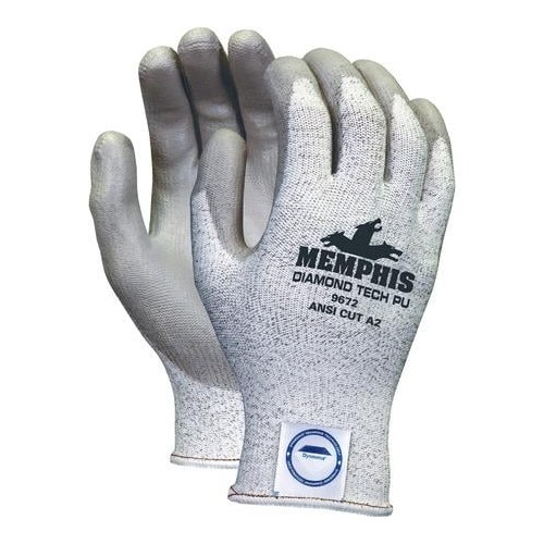 Hot Selling Memphis Dyneema Dipped Safety Gloves X-Large Size - Gray - Breathable, Comfortable, Abrasion Resistant, Tear Resista