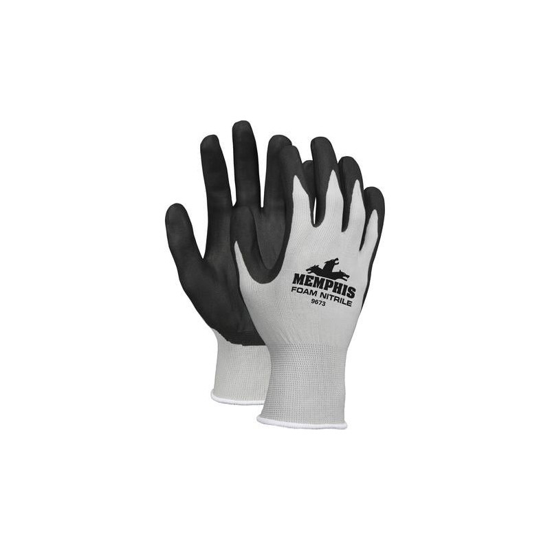 Hot Selling Memphis Nitrile Coated Knit Gloves