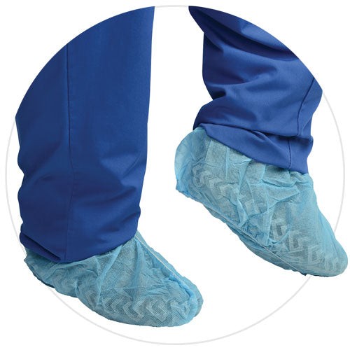 Hot Selling Polypropylene Shoecover, Non Skid, Machine Made (300 Count)