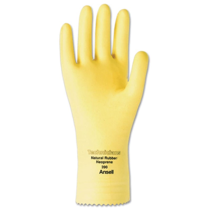 Hot Selling TECHNICIANS 88390 PEB EMB 17 MIL 12"-Technicians Gloves, Natural Latex/Neoprene Blend, Natural